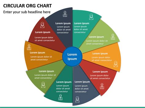 Organizational Chart Circle Template