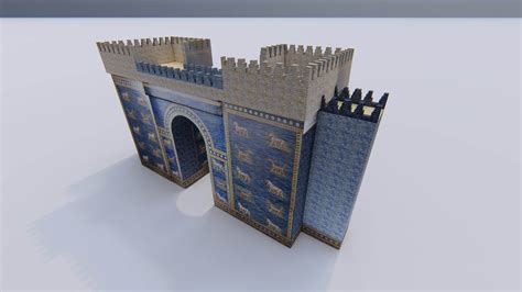 Ishtar Gate - 3D Model by AlphaGroup