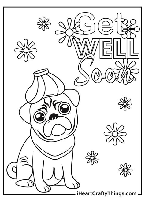 Printable Get Well Soon Coloring Pages - Printable Word Searches