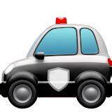 🚓 Police Car Emoji – Meaning and Pictures – 📕 EmojiGuide