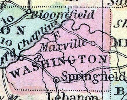 Washington County, Kentucky, 1857 | House Divided