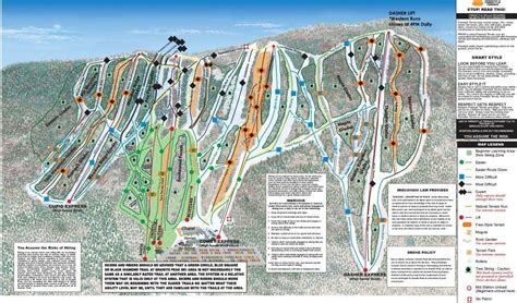 Trail Map – Granite Peak Ski Patrol