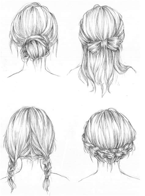 Top 141+ How to draw to hair style - Whendannymetsally.com