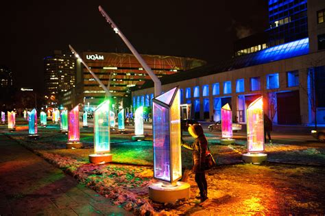 Digital interactive public art illuminates Montreal’s Quartier des ...