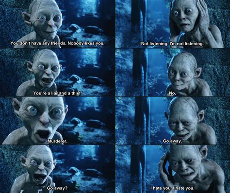 Lord of the ring gollum quotes - maioanimation