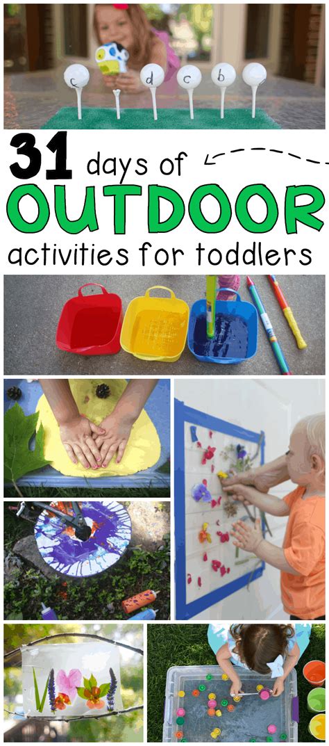 Fun Outside Activities For Preschoolers