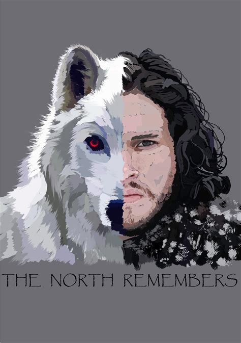 Jon Snow and Ghost by Armaan8014 on DeviantArt