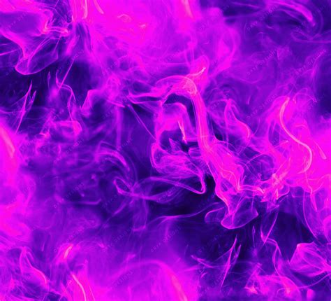 Purple Neon Flames Seamless Background Texture Smokey Flames | Etsy