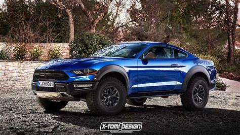 This Epic Ford Mustang Raptor Render Is So Bad It's Good