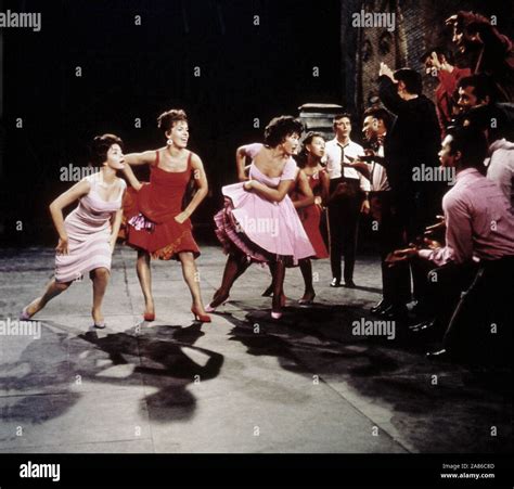 RITA MORENO DANCING SCENE, WEST SIDE STORY, 1961 Stock Photo - Alamy