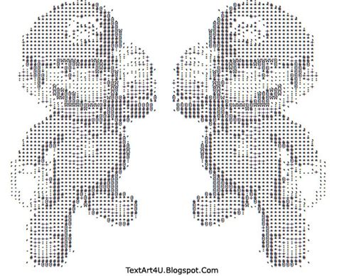 Mario And Luigi Text Art | Cool ASCII Text Art 4 U