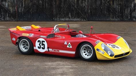 This 1969 Alfa Romeo Tipo 33/3 Starred in Steve McQueen's "Le Mans"