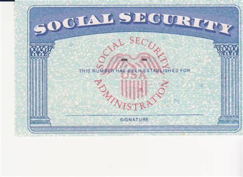 free social security card