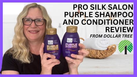 Pro Silk Salon Purple Shampoo and Conditioner Review March 19 2023 ...