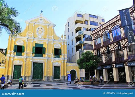 St. Dominic`s Church, Macau, China Editorial Photo - Image of church ...