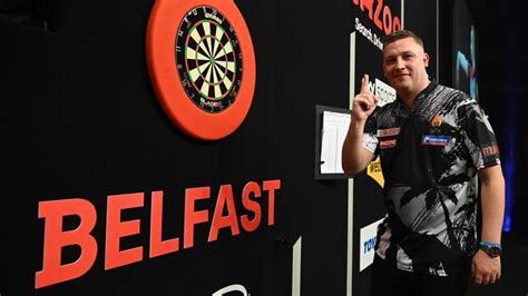 Premier League Darts: Chris Dobey is on cloud nine following victory in ...