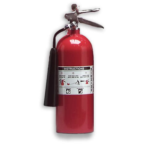 Carbon Dioxide (CO2) 5lb Fire Extinguisher - Class BC - Buckeye