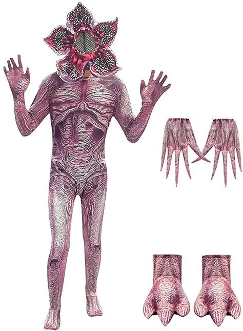 Amazon.com: Kids Demogorgon Costumes Halloween Zentai Bodysuit Jumpsuit ...