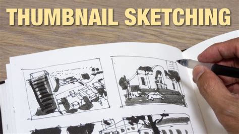 How to improve your sketching by drawing thumbnails - YouTube