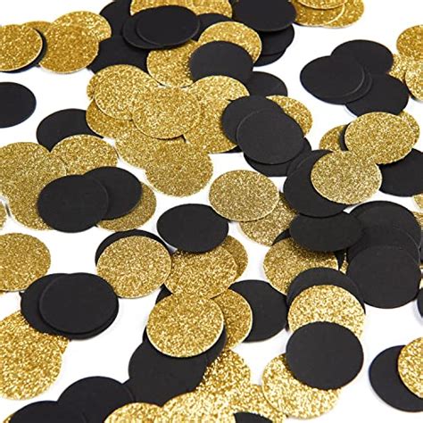 Spice Up Your Parties with the Best Gold and Black Confetti!