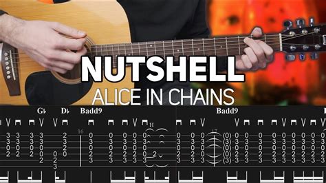 Alice in Chains - Nutshell (Guitar lesson with TAB) - YouTube