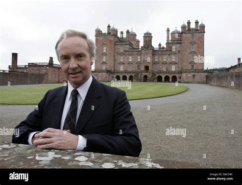 The Duke of Buccleuch outside Drumlanrig Castle following the recovery ...