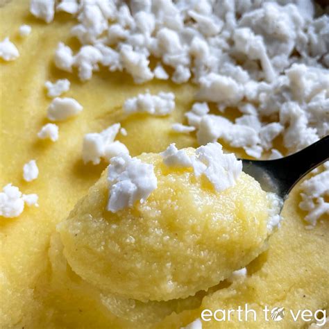 Romanian Mămăligă (Golden Cornmeal Porridge) - Earth to Veg