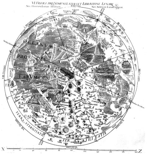 Moon Craters Map