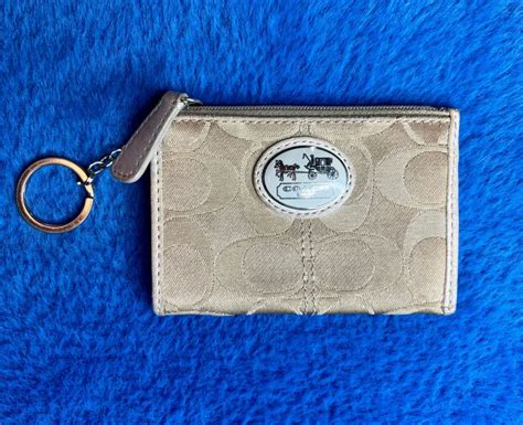 Coach wallet keychain