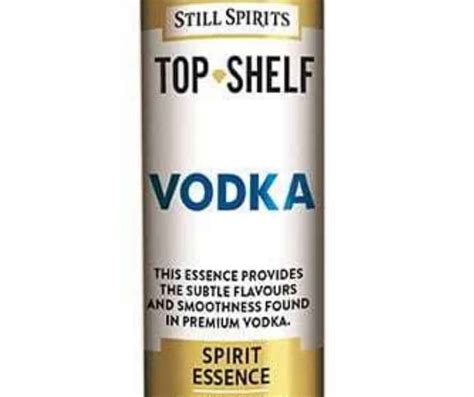 Top Shelf Vodka - Home Brew Supplies NZ (Loyalty Savings)