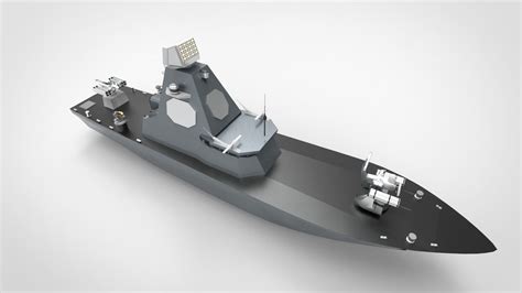 3D Unmanned surface vehicles USV | CGTrader