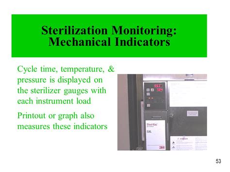 Physical/Mechanical indicators monitoring the sterilization process ...