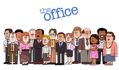 The Office Animated Show | Images :: Behance