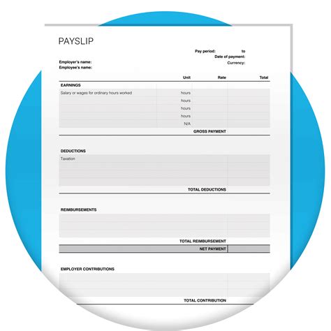 Easy Free Payslip Template – Ultimate Payslip Generator! | Xero