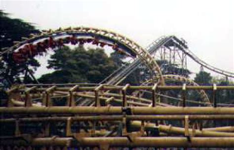 The Corkscrew Rollercoaster At Alton Towers Theme Park Staffordshire ...