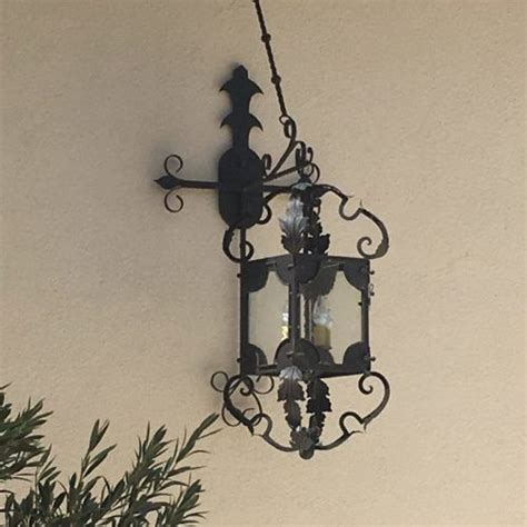 Wrought Iron Outdoor Lighting ~ Hand Forged Fine Custom Fixtures ...