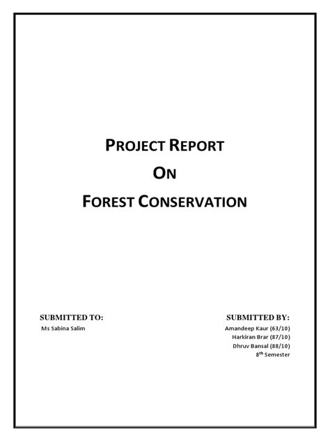 Forest Conservation | PDF | Environmental Law | Justice