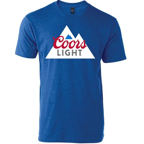 Coors Light Cold Mountains Logo T-Shirt