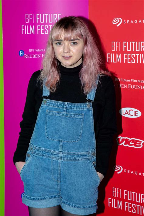 maisie williams attends the bfi future film festival at bfi southbank ...