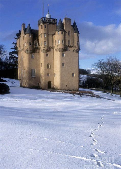 Winter at Craigievar Castle - Aberdeenshire - Scotland Greeting Card by ...