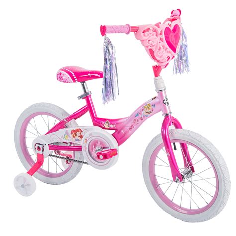 Disney Princess 16" Girls' Bike by Huffy, Pink – Walmart Inventory ...