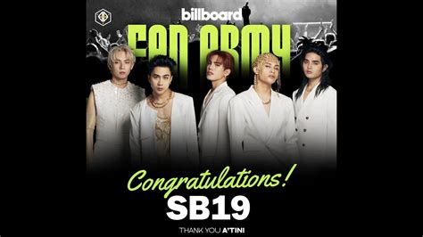 SB19 WINS A BILLBOARD AWARD! - YouTube