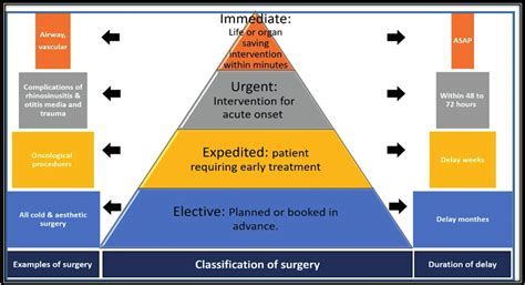 Classification of different types of ORL surgery according to its ...