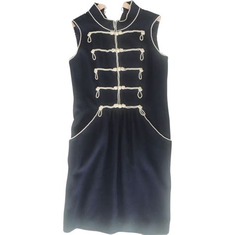 Dress CHANEL Blue | Dresses, Buy dress, Womens dresses