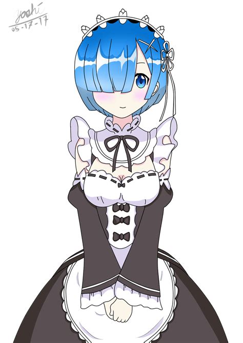 Re:Zero Rem Fanart Artist Sans (Yoshi) - Illustrations ART street