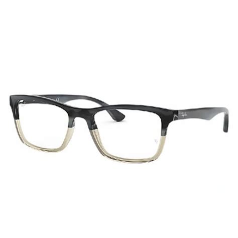 Ray-Ban Grey Frame Clear Lenses Polarized Eyeglasses | WHAT’S ON THE STAR?