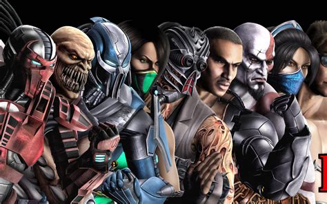 Mortal Kombat 9 Characters Wallpaper