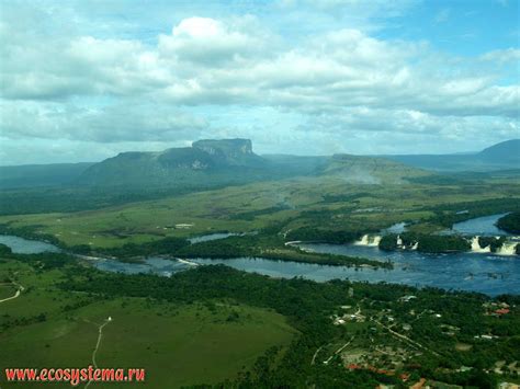 Venezuela (Orinoko and Guiana Highlands) natural landscapes and nature ...