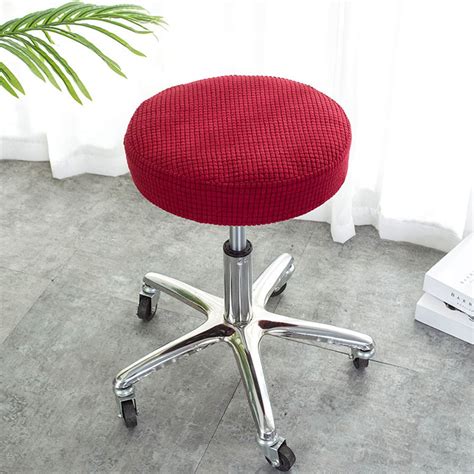 BTOER Round stool cover swivel chair cover round cushion lift chair ...