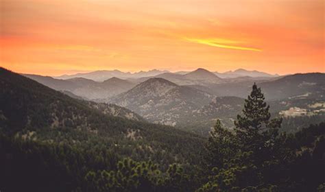 Boulder Colorado sunset over flagstaff mountain | Sunrise, Colorado ...